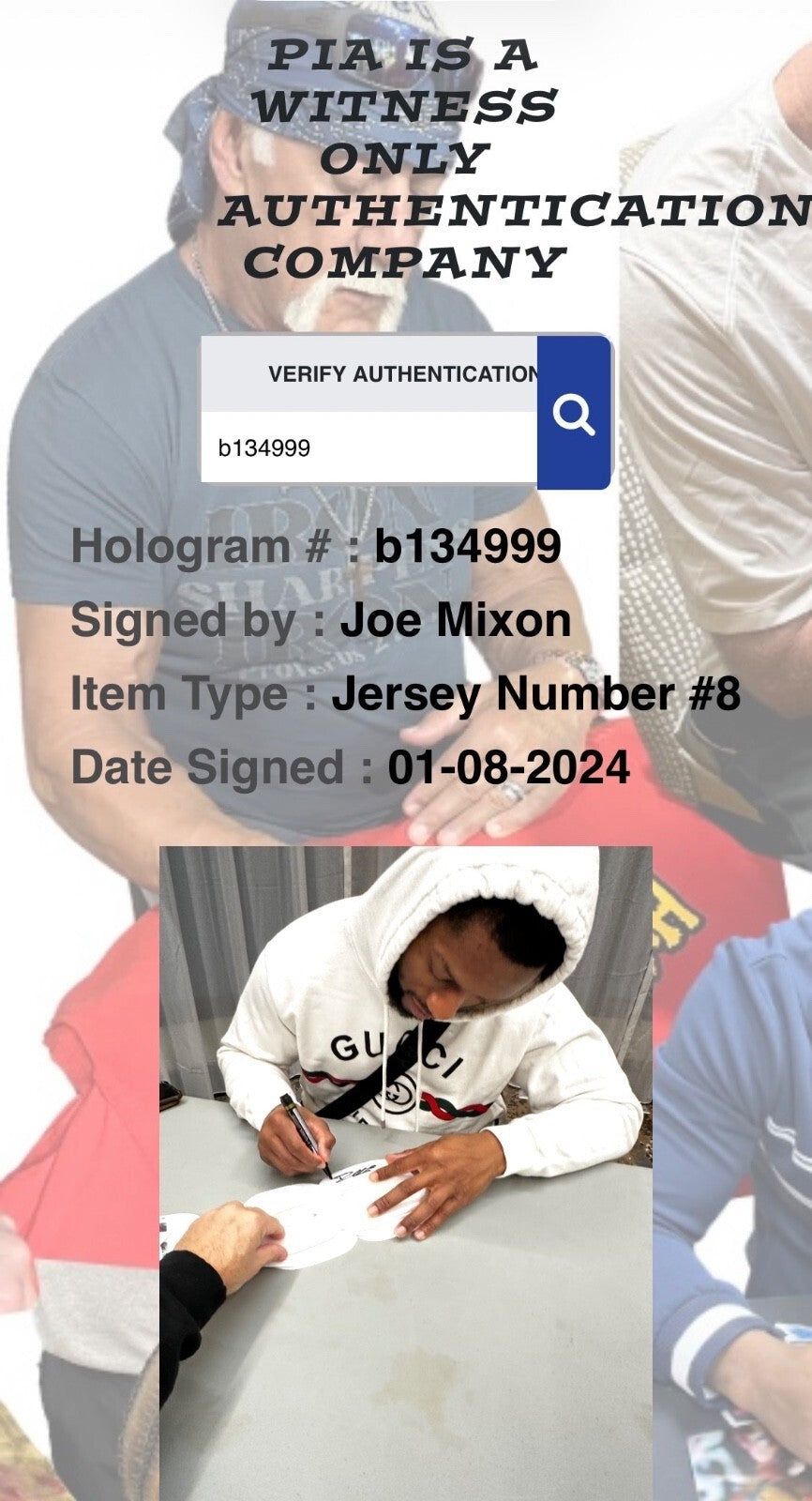 Joe Mixon Signed Cincinnati Bengals #28 Jersey – PIA Witnessed & JSA
