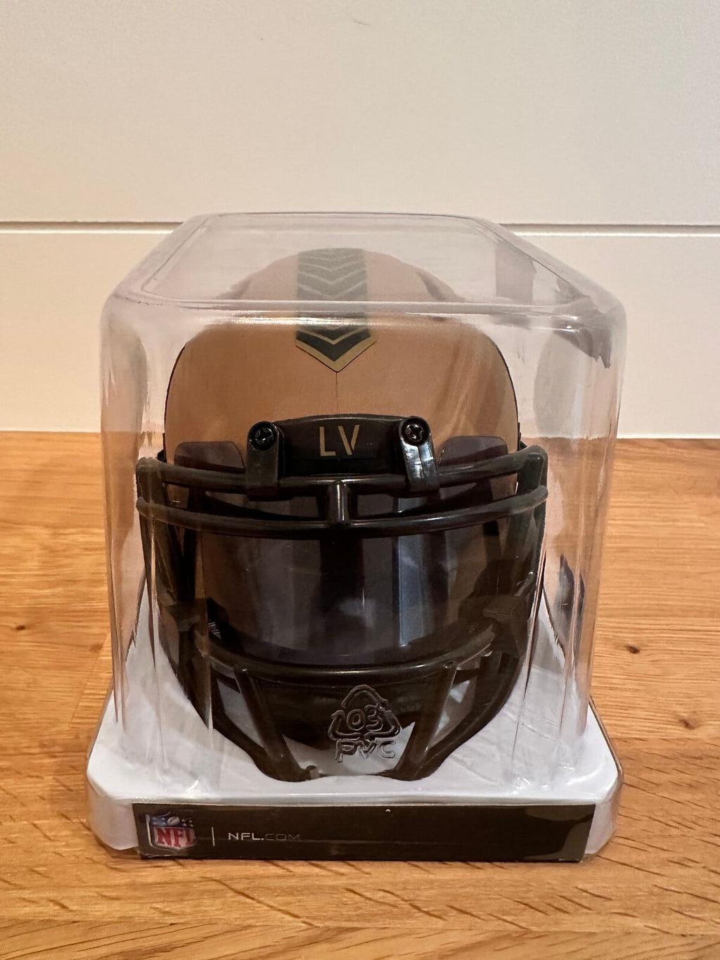 Aidan O’Connell Signed Raiders Salute to Service Mini Helmet with Visor