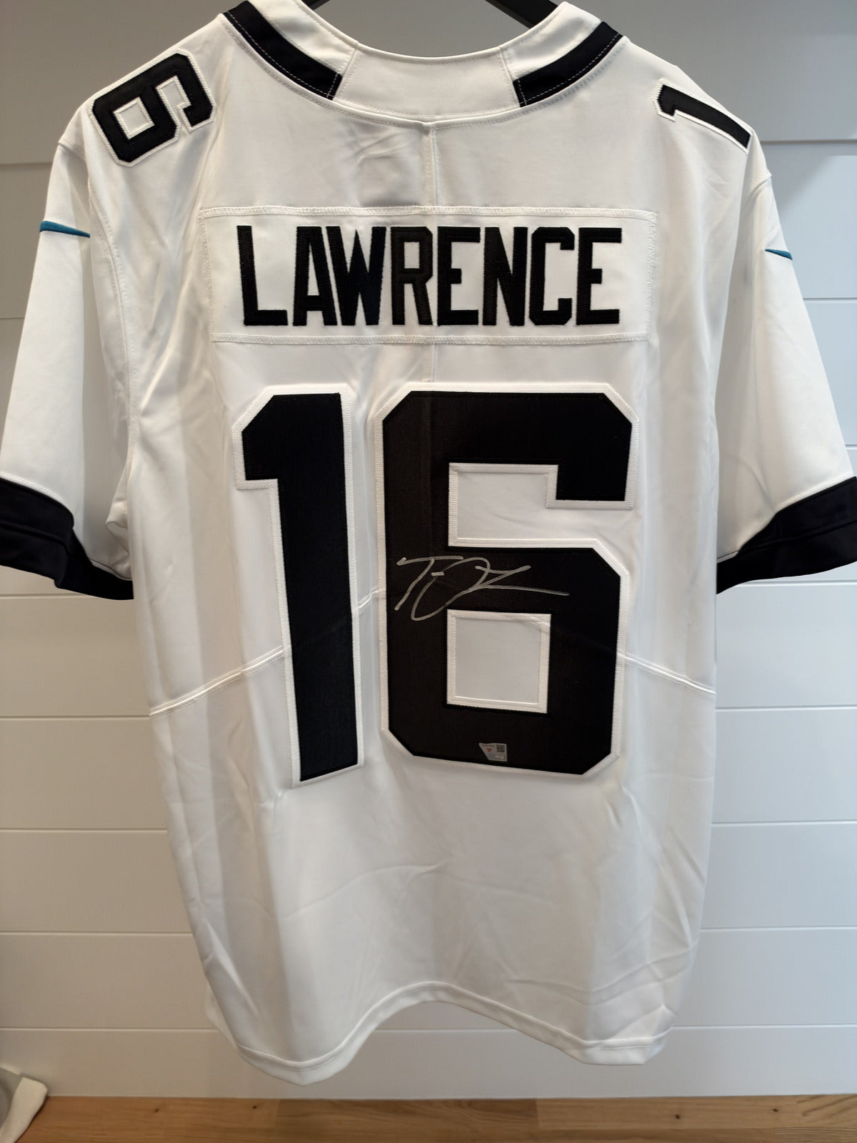 Trevor Lawrence Signed Jaguars Nike Limited Jersey White Large Fanatics
