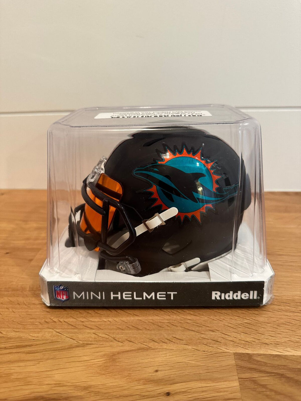 Ricky Williams Signed Miami Dolphins Black Rivalries Mini Helmet – JSA Certified