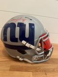 Daniel Jones Signed New York Giants Full-Size AMP Replica Helmet – JSA COA