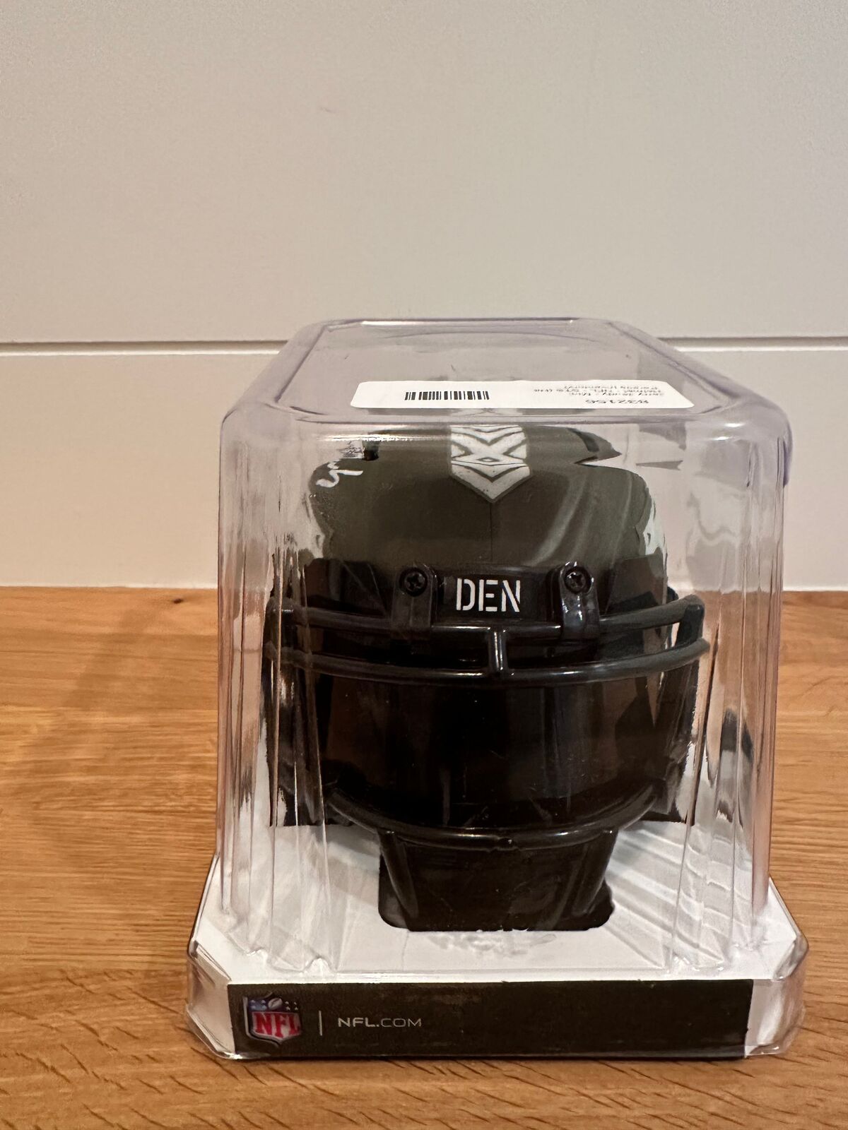 Jerry Jeudy Signed Denver Broncos Salute to Service Mini Helmet — Beckett COA