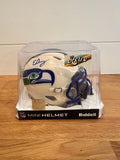 Elijah Arroyo Signed Seattle Seahawks Retro Riddell Mini Helmet with JSA Auth