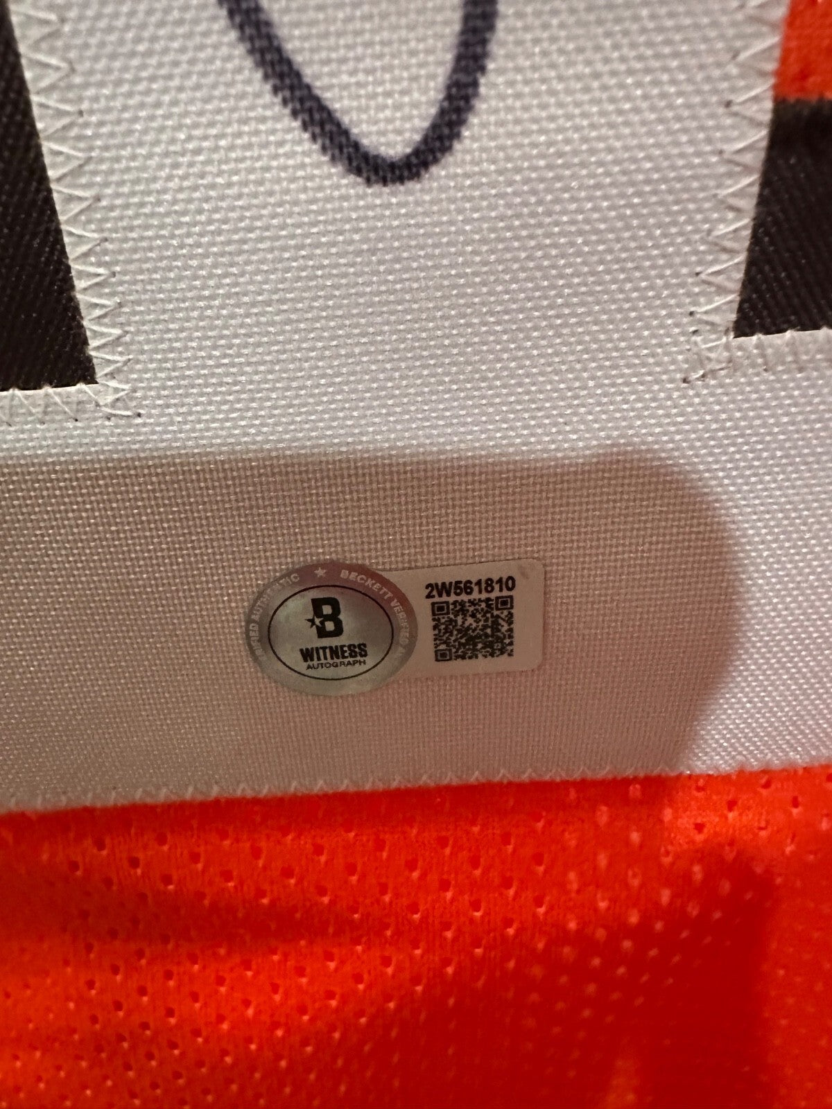 Odell Beckham Jr. Signed Browns #13 Orange Jersey – Beckett Witnessed