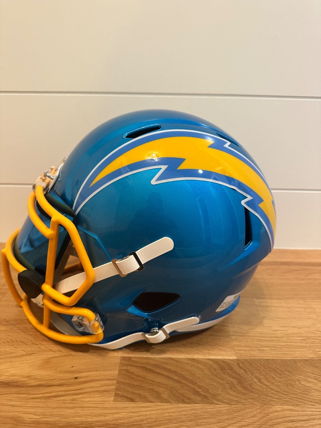J.K. Dobbins Signed Chargers Full Size Helmet – Beckett Witnessed