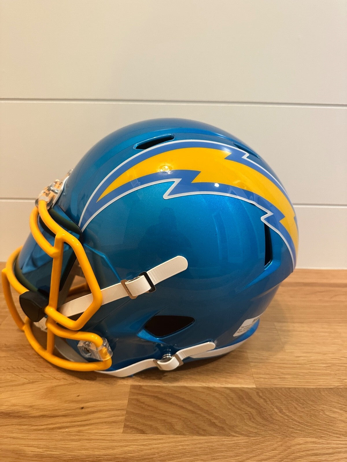 J.K. Dobbins Signed Chargers Full Size Helmet – Beckett Witnessed