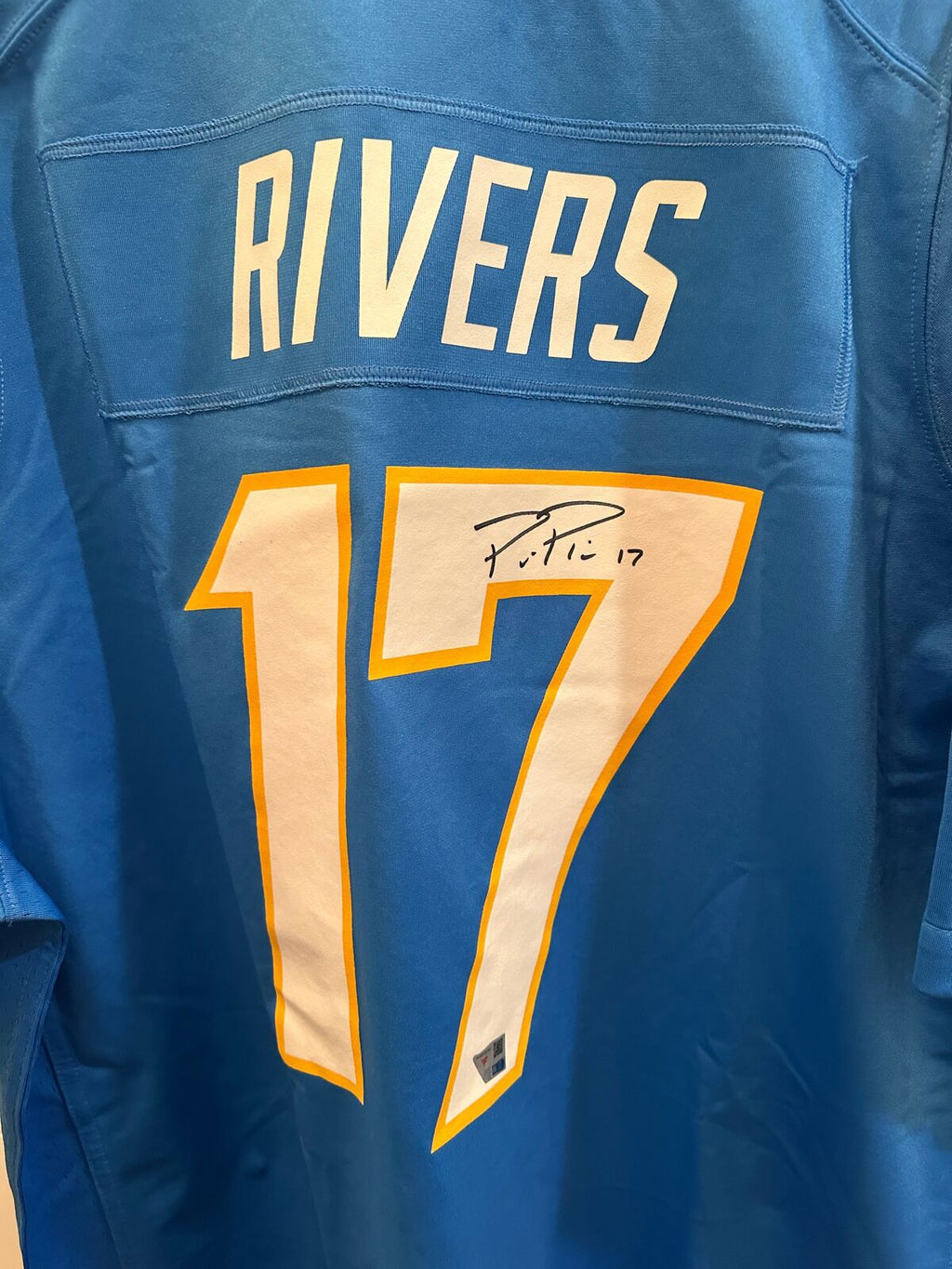 Philip Rivers Signed Los Angeles Chargers Nike Powder Blue Jersey – Fanatics