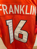 Troy Franklin Signed Denver Broncos #16 Jersey – Beckett Witnessed