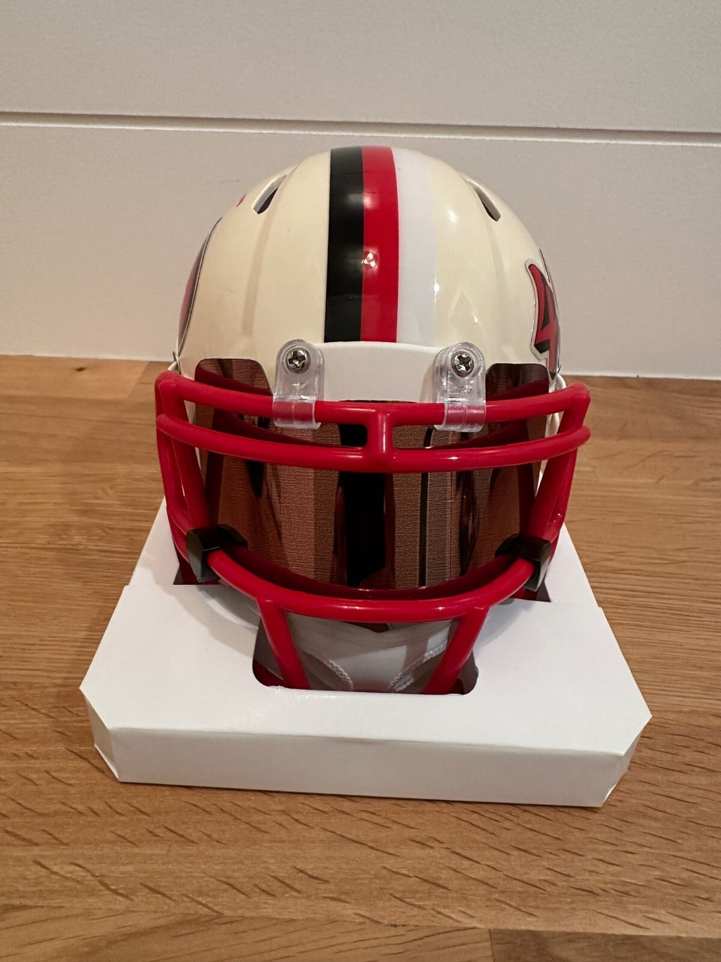 Dre Greenlaw Signed 49ers Retro Riddell Mini Helmet – Beckett Witnessed