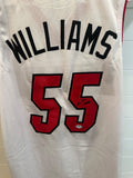 Jason “White Chocolate” Williams Signed Miami #55 Jersey – PSA Witnessed