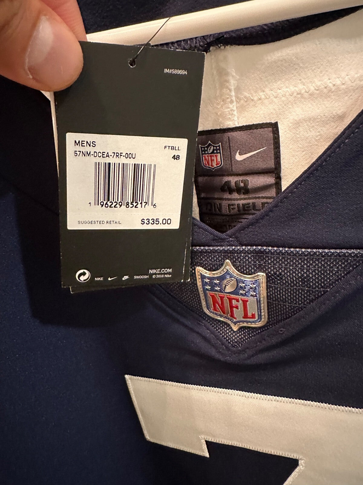 Trevon Diggs Signed Dallas Cowboys Nike Elite Jersey – Leaf Witnessed