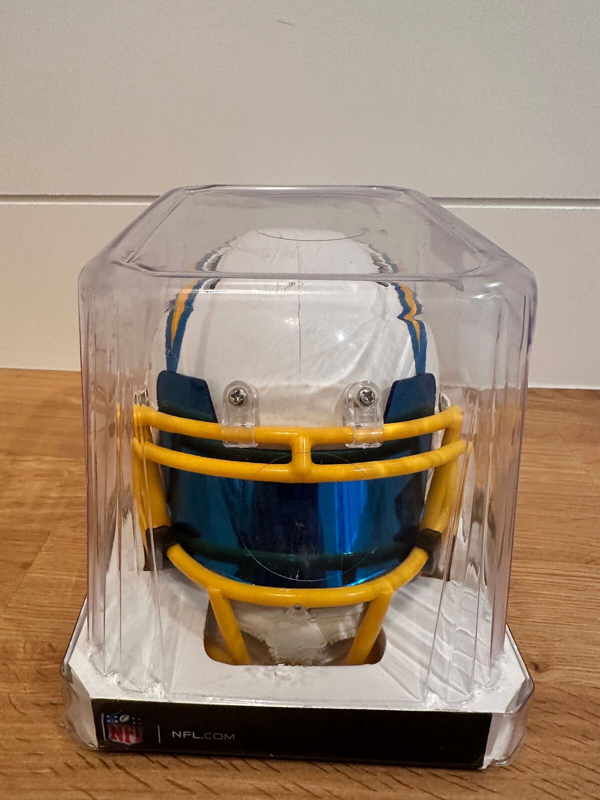 Austin Ekeler Signed Chargers Lunar Eclipse Mini Helmet — Beckett Witness COA