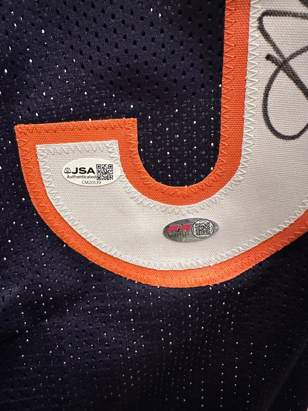 Dan Hampton Signed Chicago Bears #99 Jersey – HOF 2002 – JSA & PIA