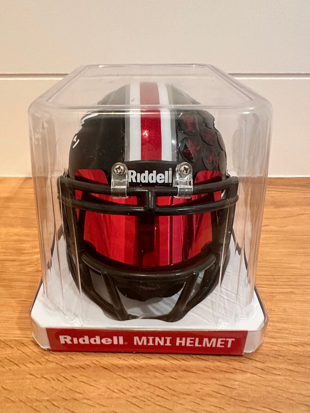 Justin Fields Signed Ohio State Buckeyes Black Mini Helmet — Beckett Witnessed