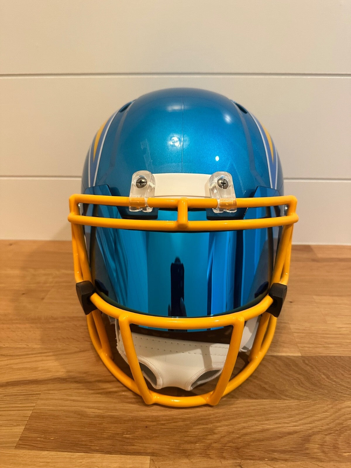 J.K. Dobbins Signed Chargers Full Size Helmet – Beckett Witnessed