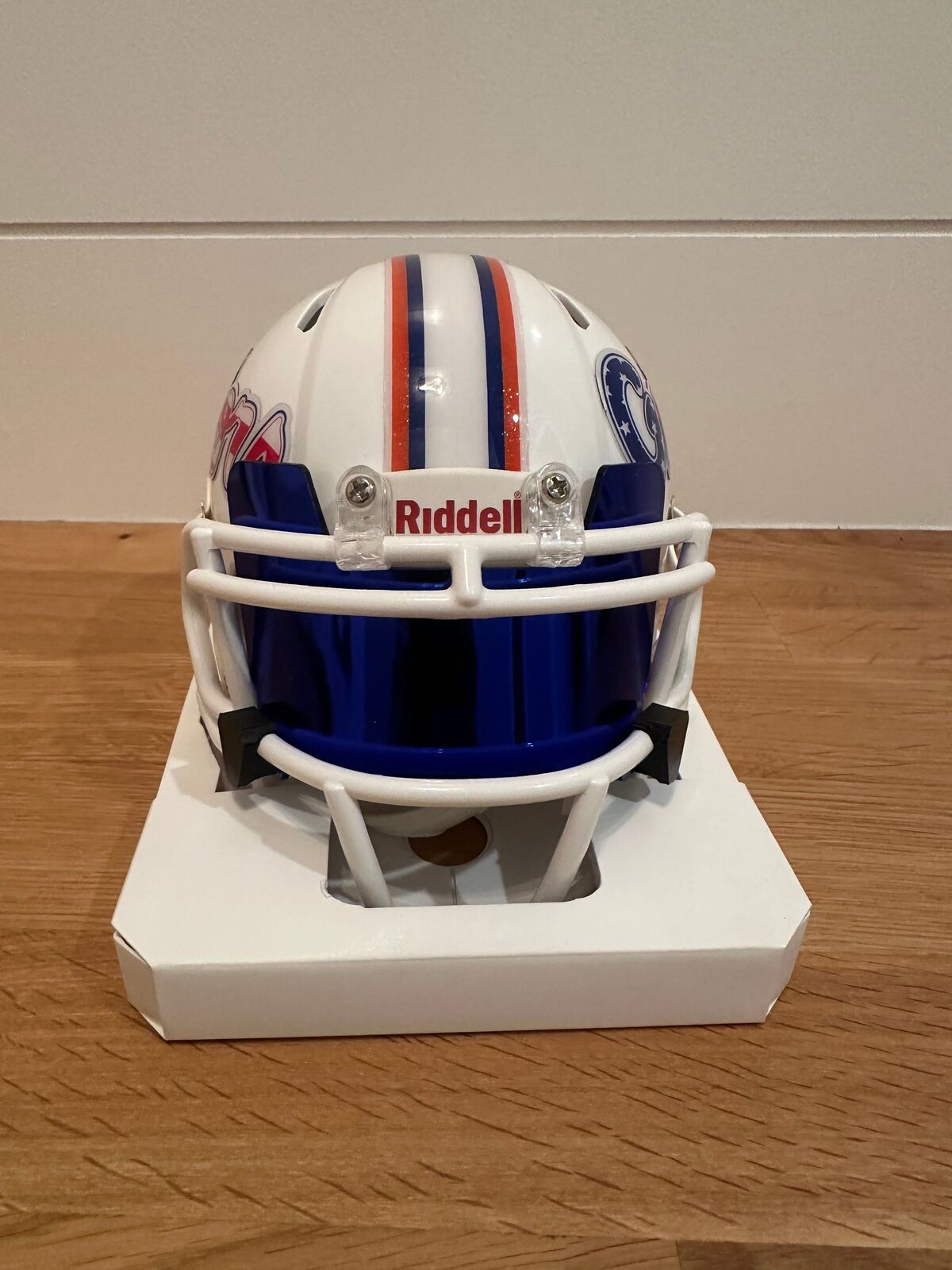 Ricky Pearsall Signed Florida Gators Stars & Stripes Riddell Speed Mini Helmet –