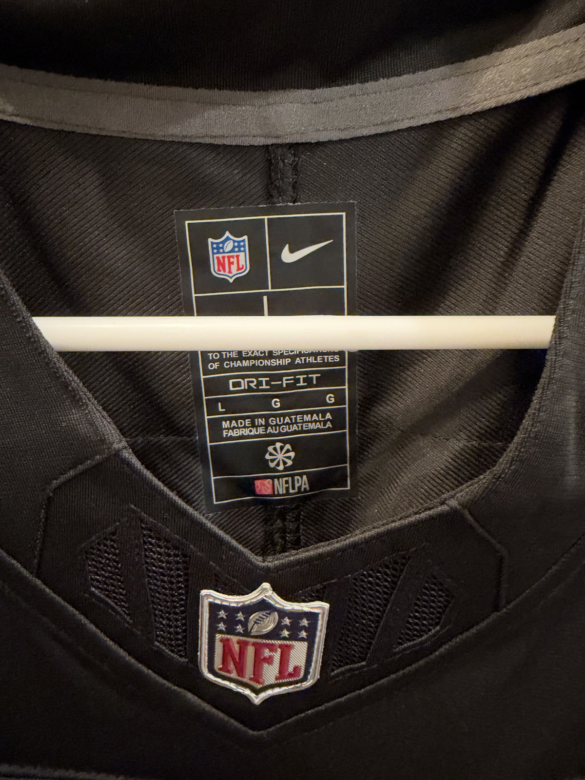 Fernando Mendoza Raiders #15 Black Stitched Jersey Large With Tags