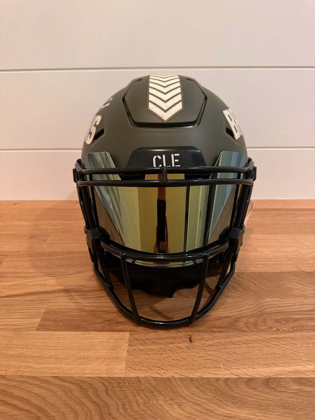 Jerry Jeudy Signed Cleveland Browns STS Riddell SpeedFlex Authentic Helmet
