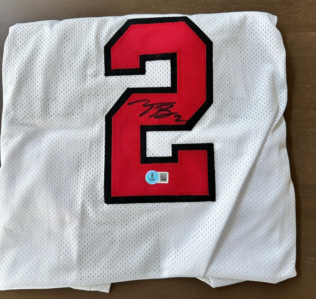 Terrance Brown signed Utah Utes jersey-Beckett