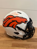 Jerry Jeudy Signed Denver Broncos Lunar Full-Size Replica Helmet – Beckett