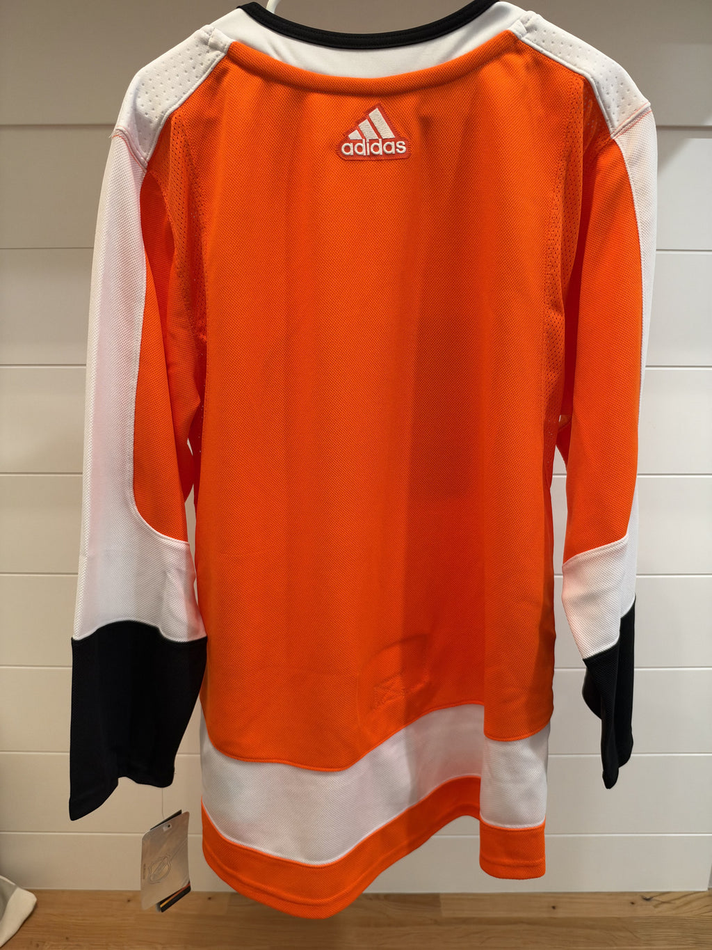 Philadelphia Flyers Orange Blank Adidas Climalite Hockey Jersey Size 46 NWT