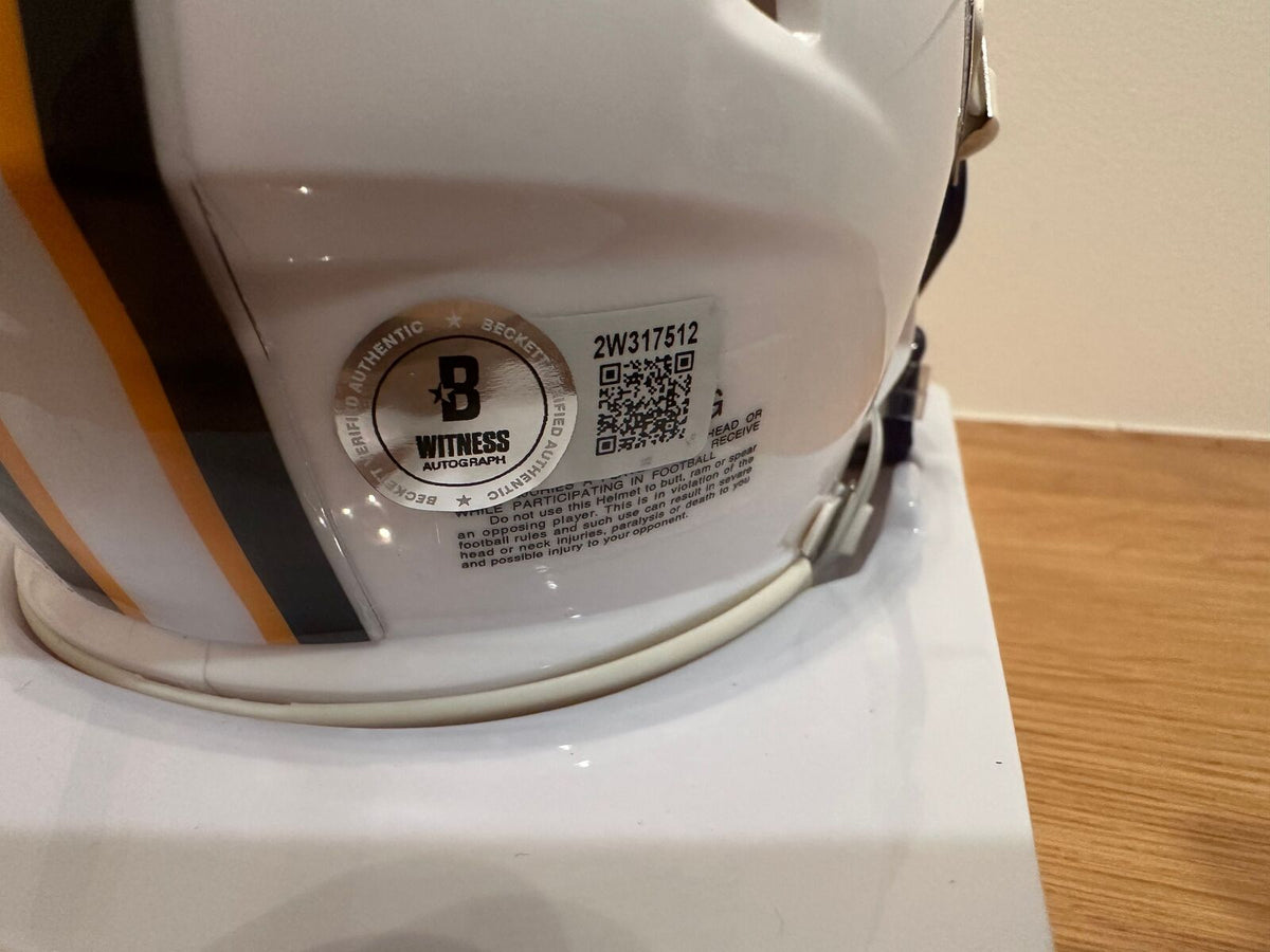 Odell Beckham Jr. Signed LSU Tigers Riddell Mini Helmet – Beckett Witnessed COA