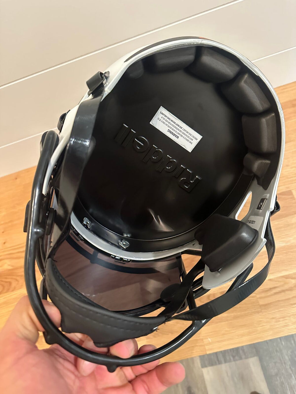 Jerry Jeudy Signed Denver Broncos Lunar Full-Size Replica Helmet – Beckett