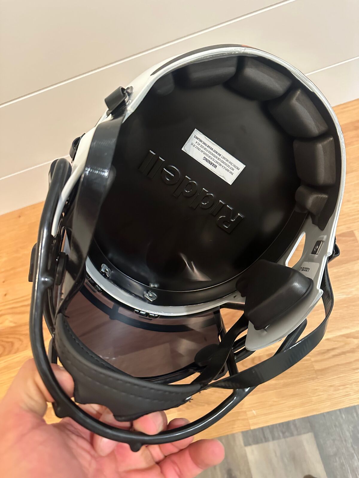 Jerry Jeudy Signed Denver Broncos Lunar Full-Size Replica Helmet – Beckett
