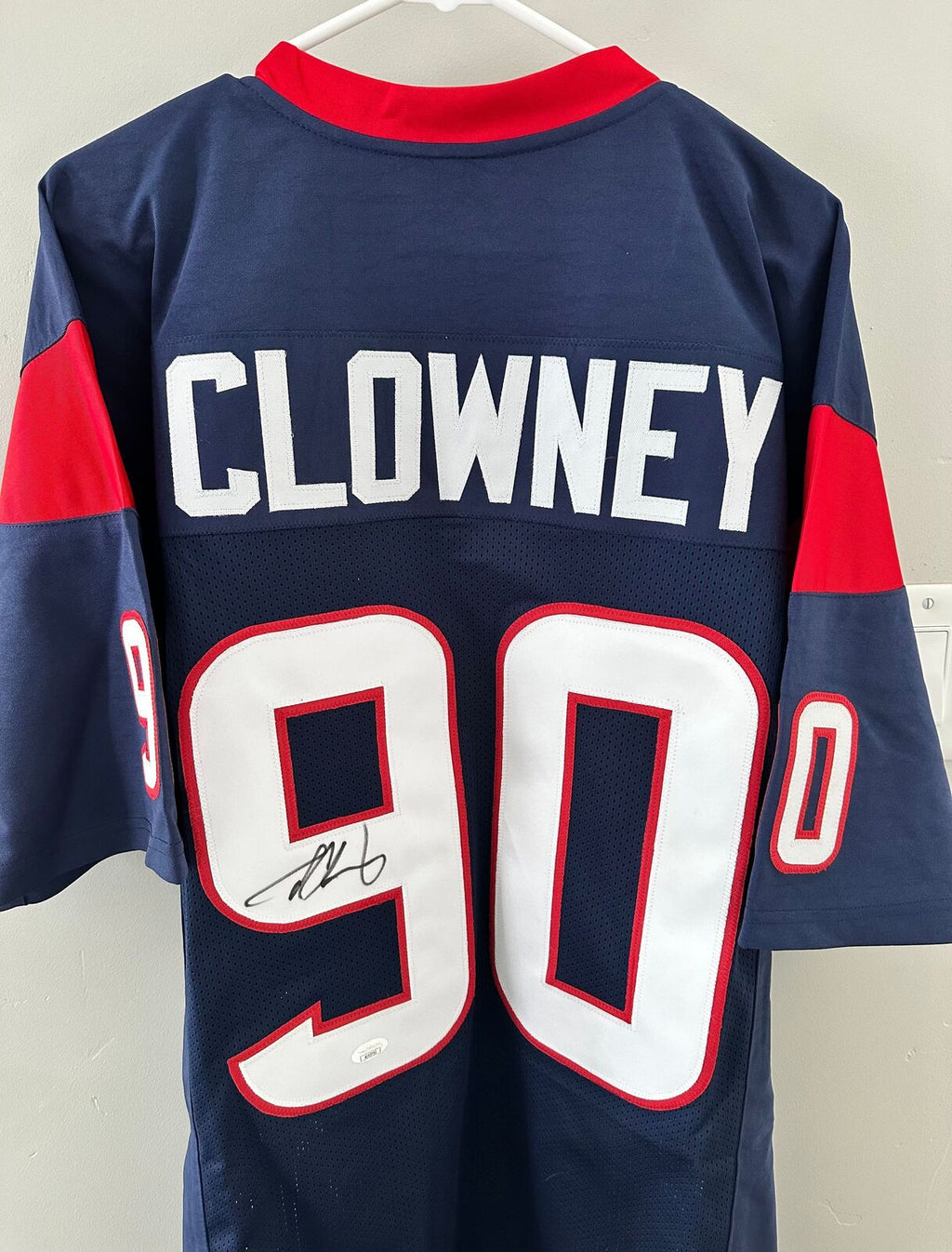 Jadeveon Clowney Signed #90 Texans Jersey – JSA Authenticated
