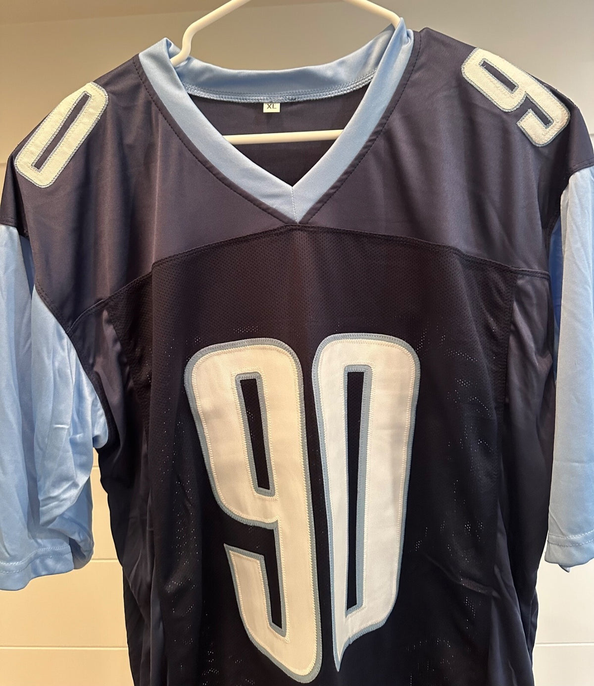 Jevon Kearse Signed Tennessee Titans #90 Jersey – JSA Witnessed