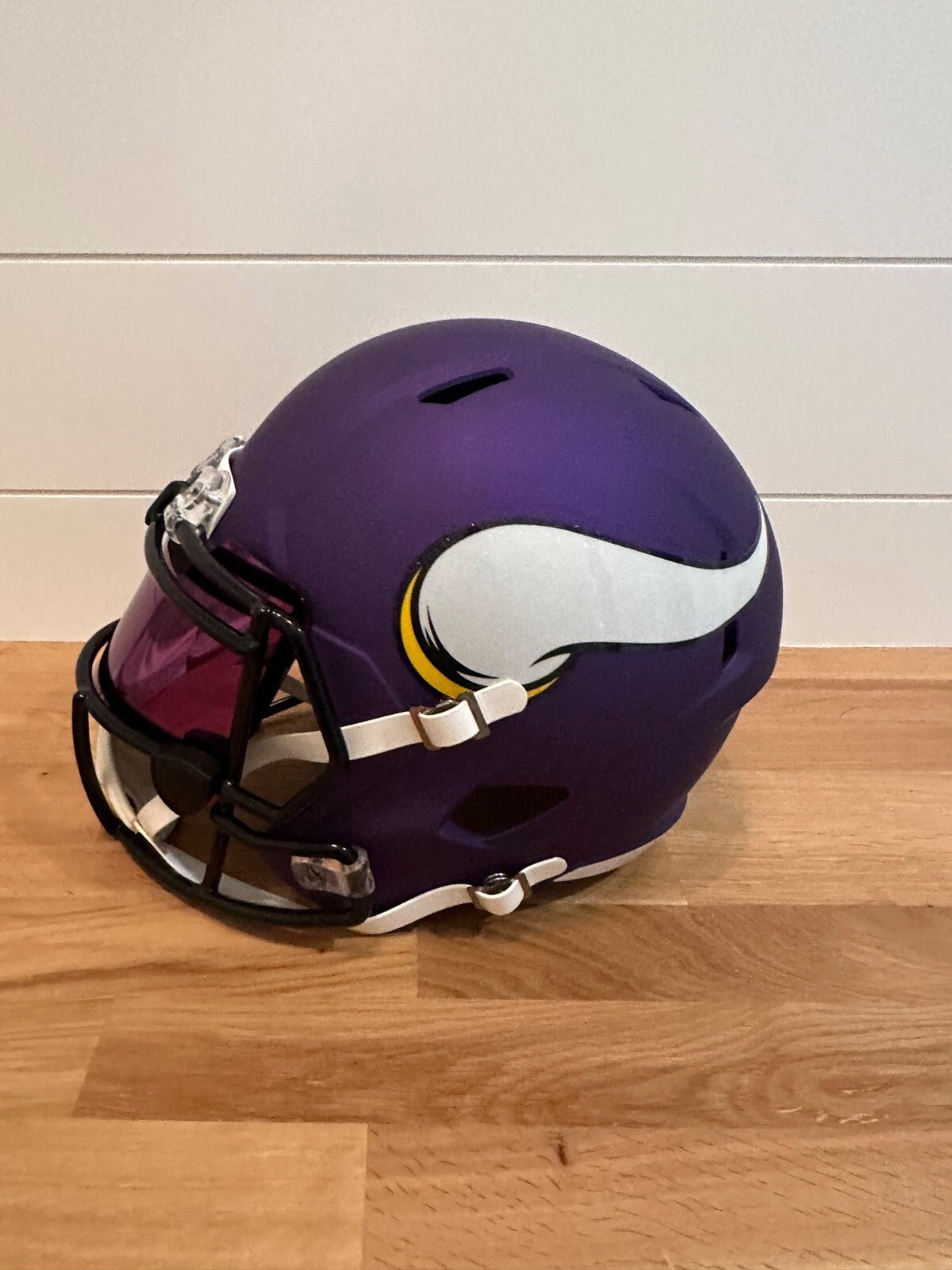Jordan Addison Signed Minnesota Vikings Full-Size Speed Replica Helmet – “SKOL”
