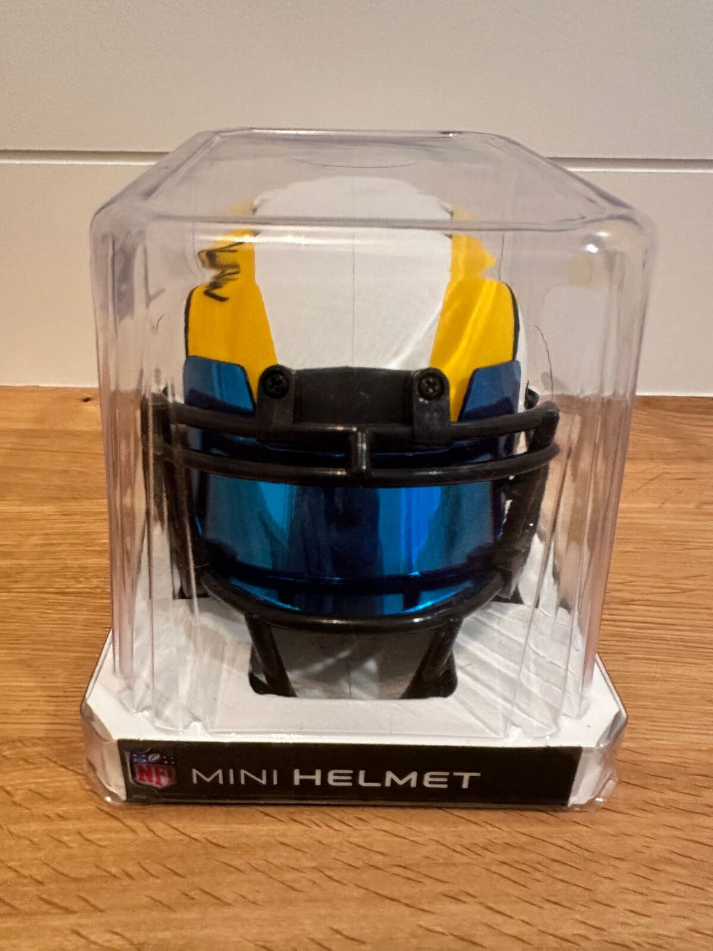 Kyren Williams Signed LA Rams Lunar Eclipse Mini Helmet — Beckett COA