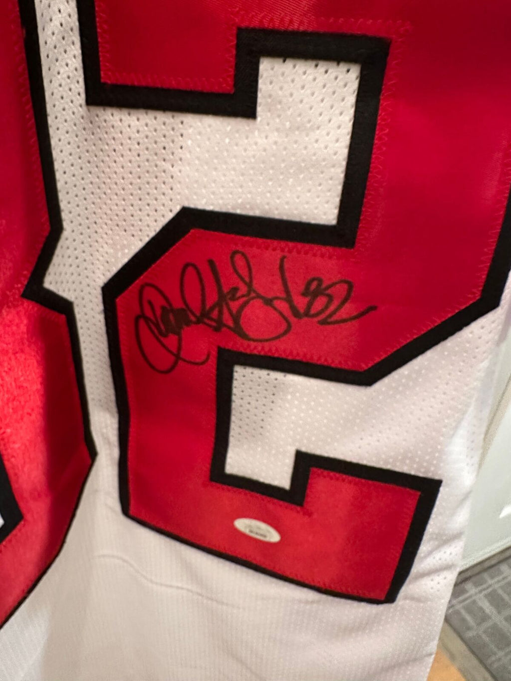 Jamal Anderson Signed Atlanta Falcons #32 Custom Jersey – JSA