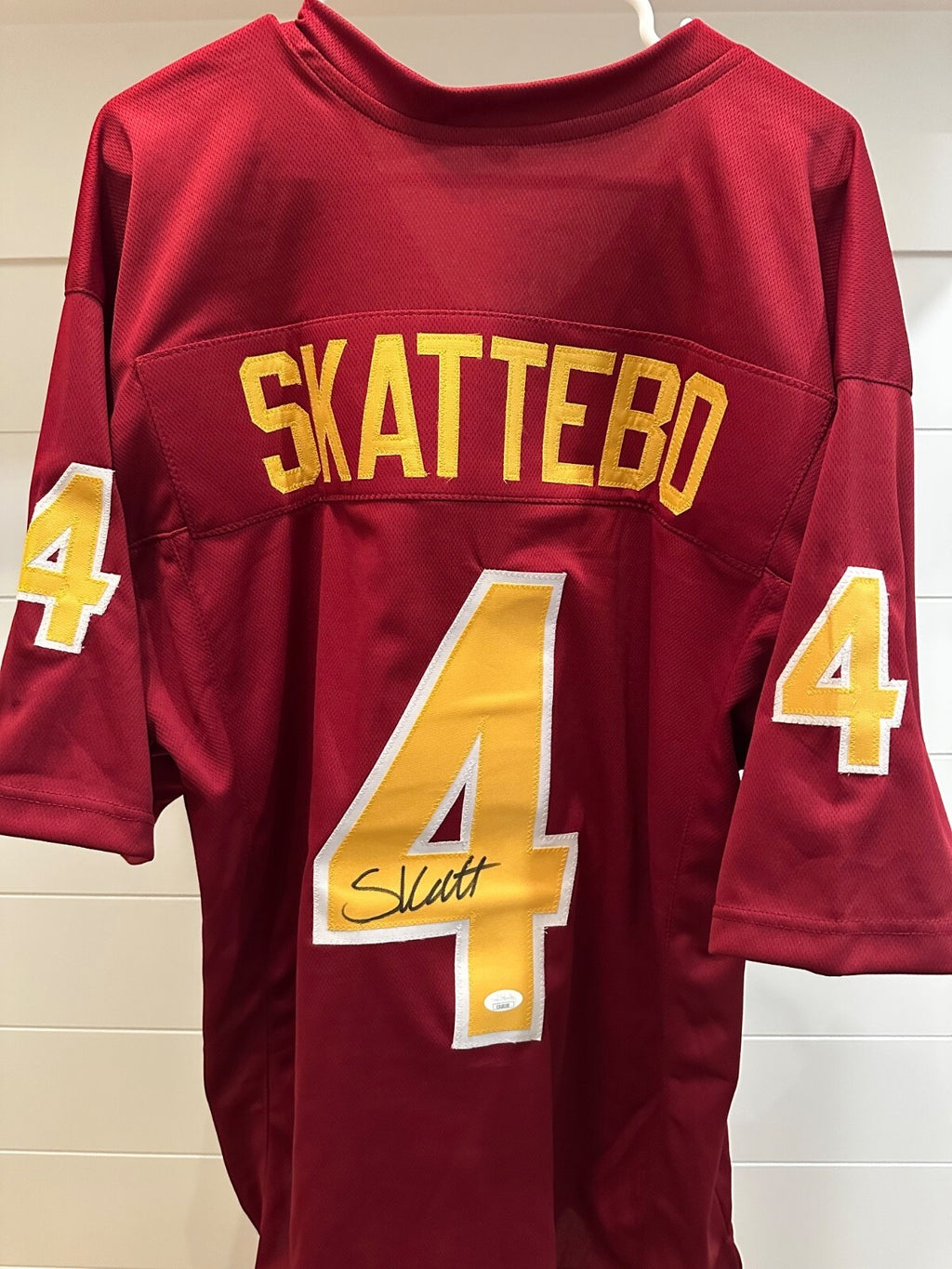 Cam Skattebo Signed Arizona State Sun Devils Jersey — JSA Certified