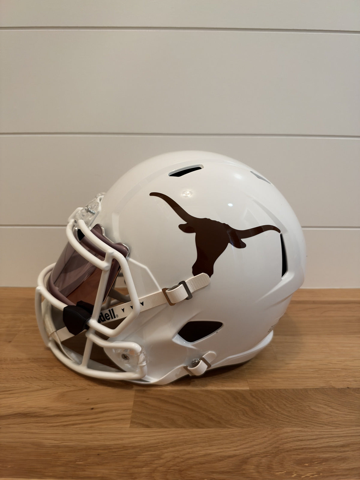 Earl Thomas Signed Texas Longhorns Full Size Speed Replica Helmet BAS Visor