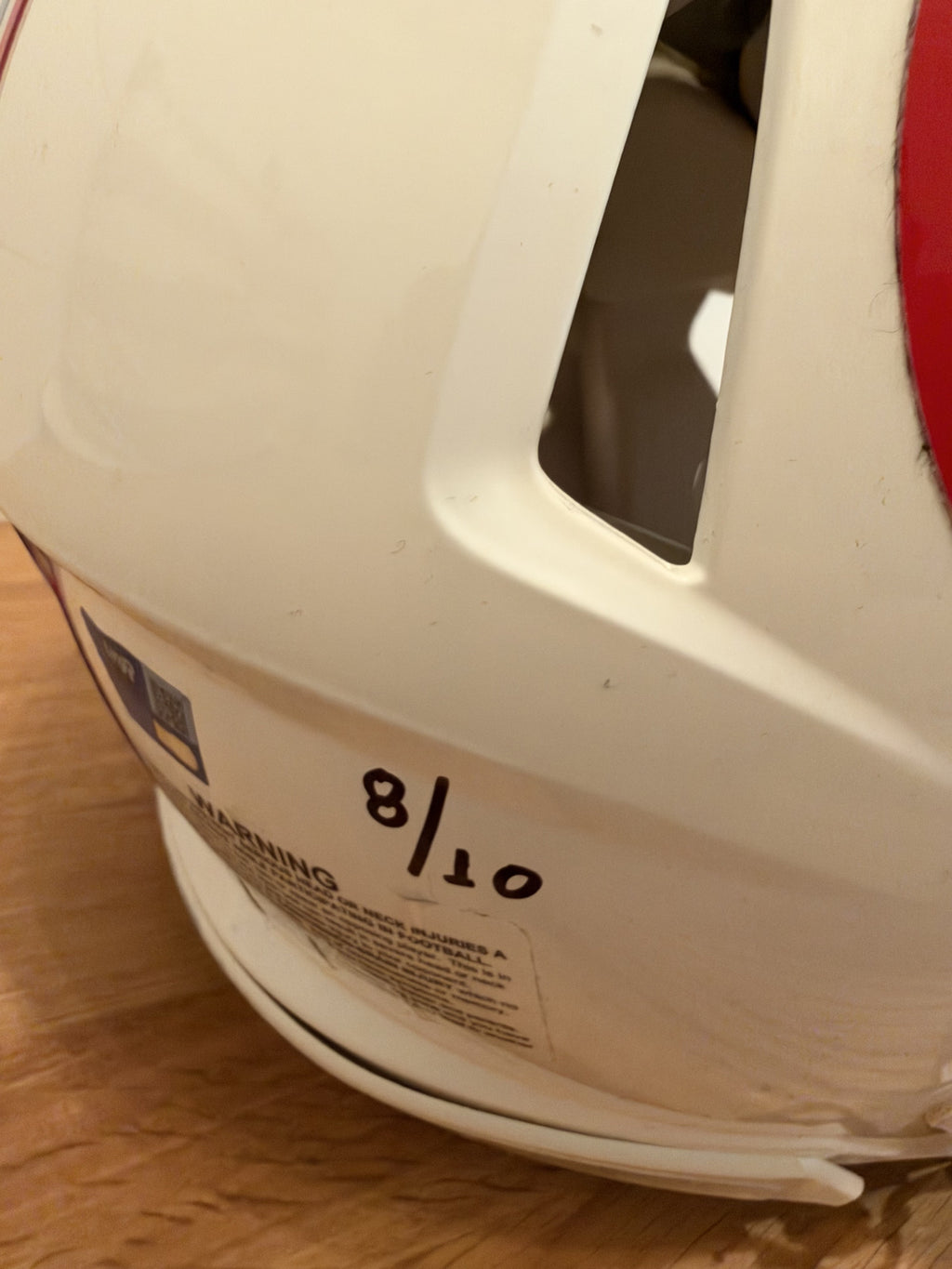 Carnell Tate Signed Titans Authentic Riddell Speed Helmet 8/10  Inscribed