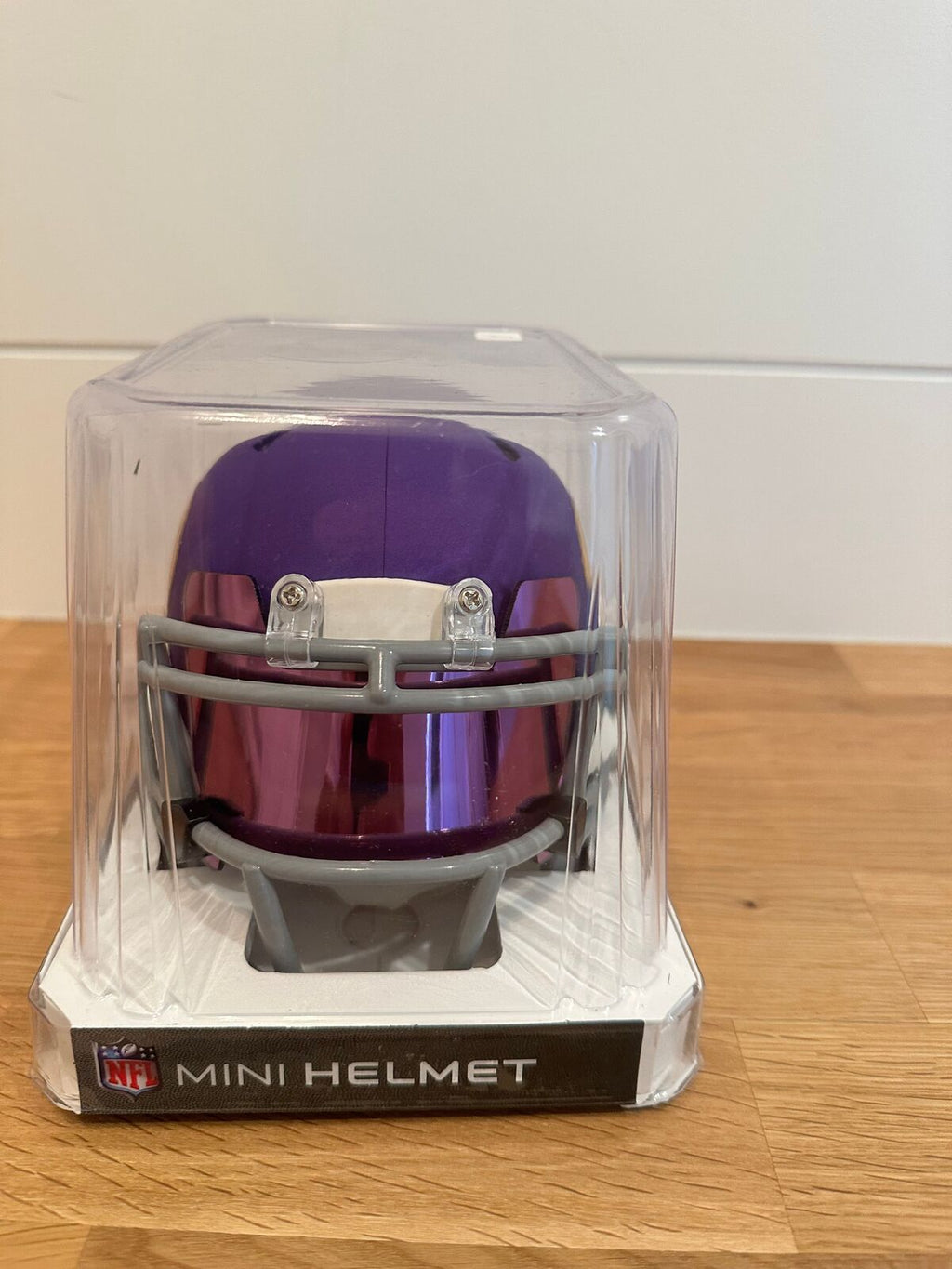 Adrian Peterson Signed Vikings Mini Helmet with Visor JSA Authenticated
