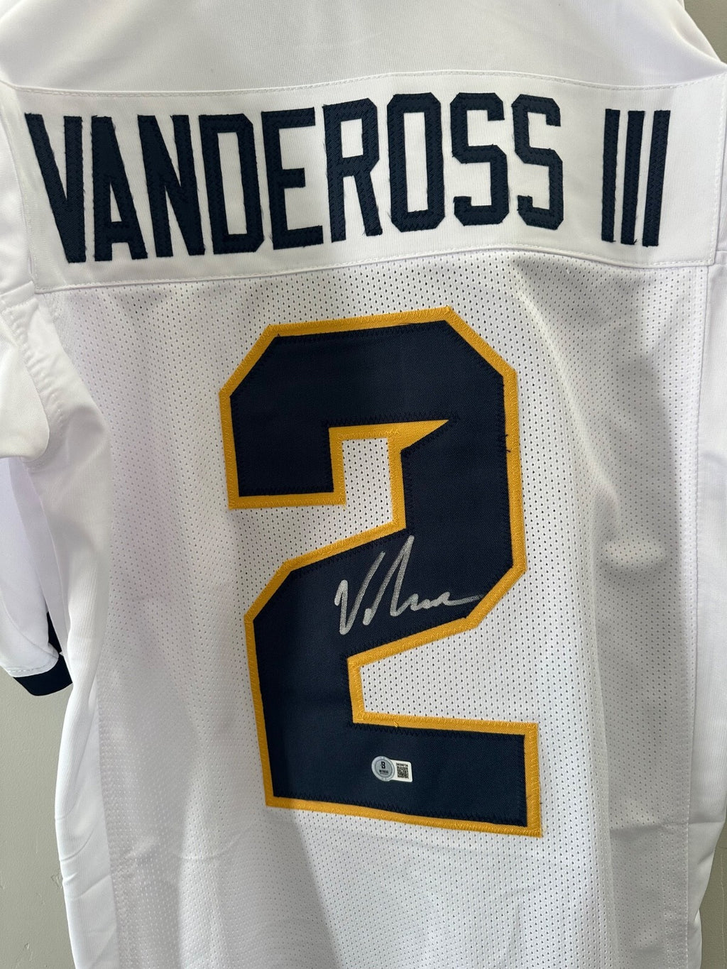 Junior Vandeross III Signed Toledo Rockets Jersey – Beckett Authenticated