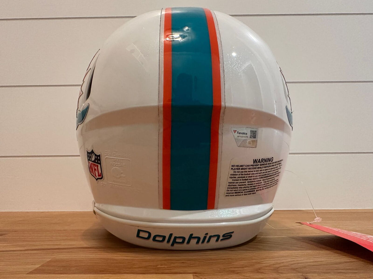 Tua Tagovailoa Signed Miami Dolphins Full-Size Riddell Speed Authentic Helmet –