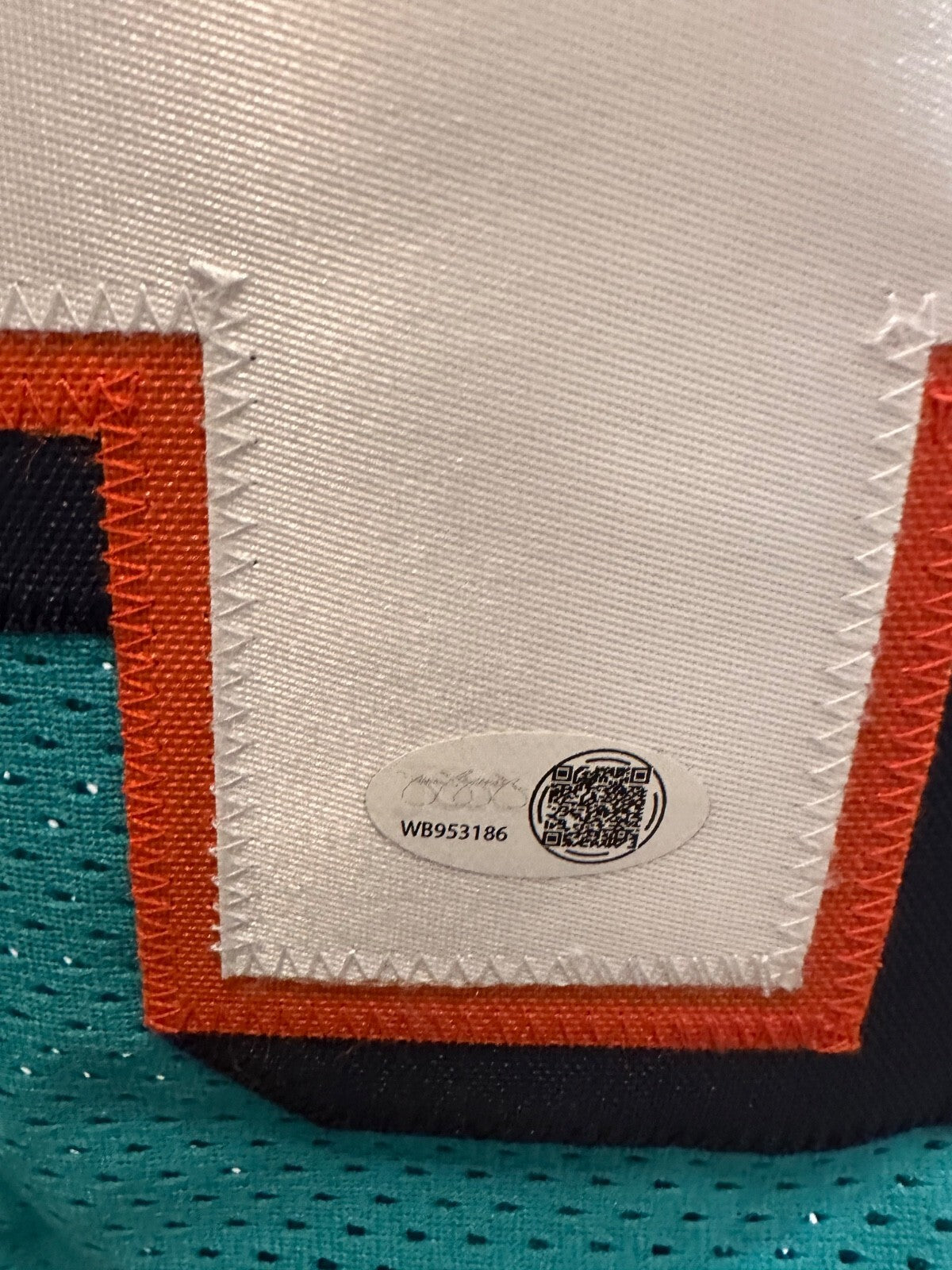 Ricky Williams Signed Miami Dolphins Teal Stat Jersey – JSA Authenticated