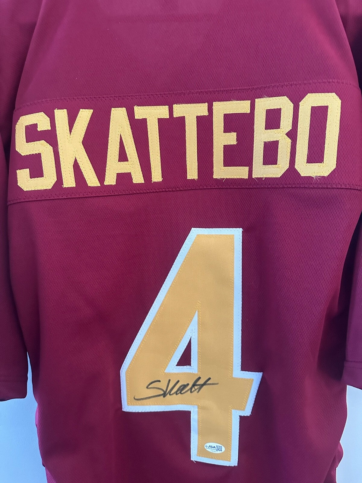 Cam Skattebo Signed Arizona State Sun Devils Jersey – JSA Certified Autograph
