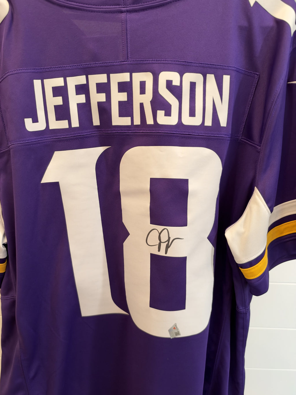 Justin Jefferson Signed Vikings Nike Vapor FUSE Limited Jersey XL Fanatics