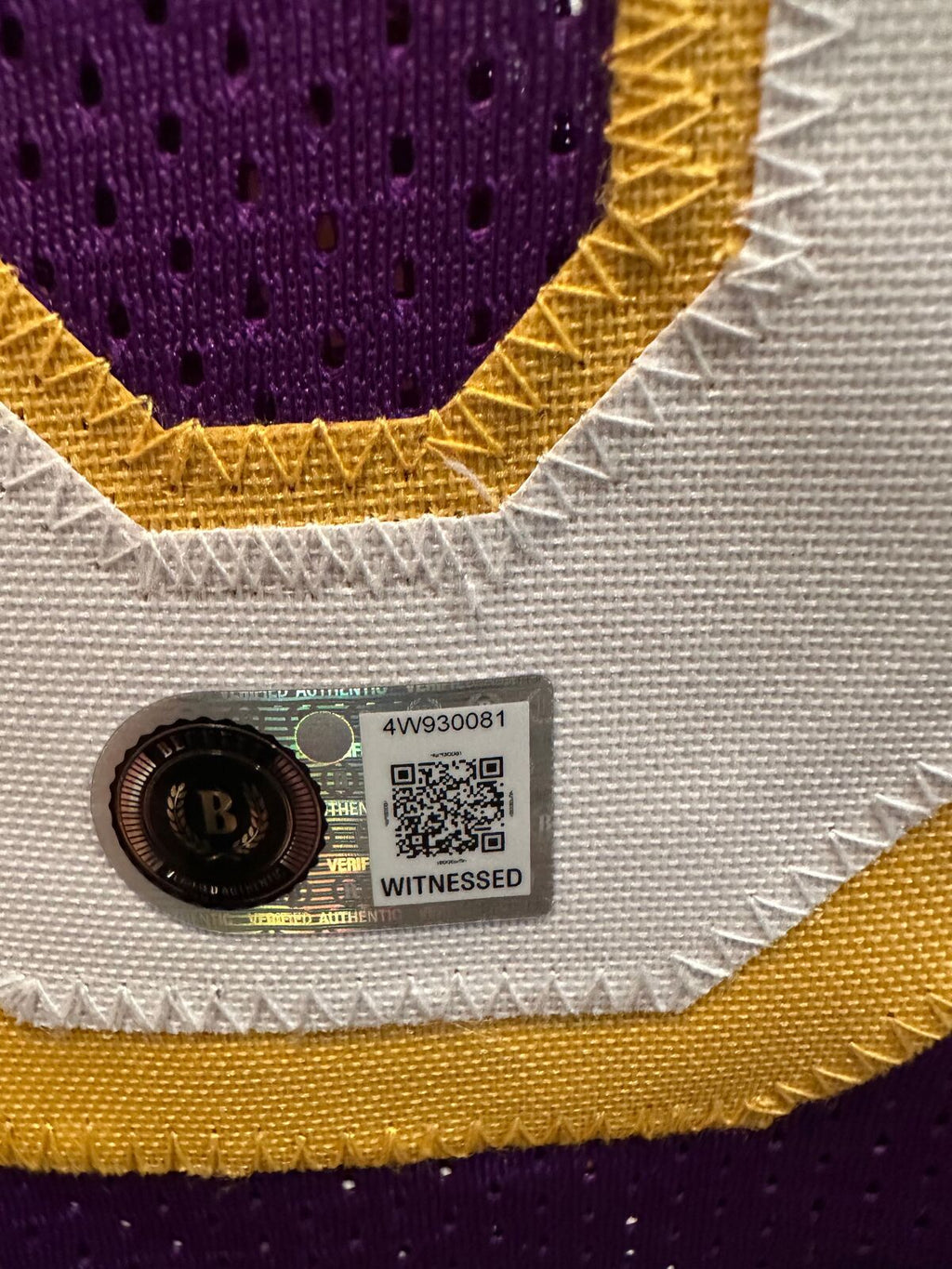 Marcus Smart Signed Los Angeles Lakers #36 Purple Jersey – Beckett
