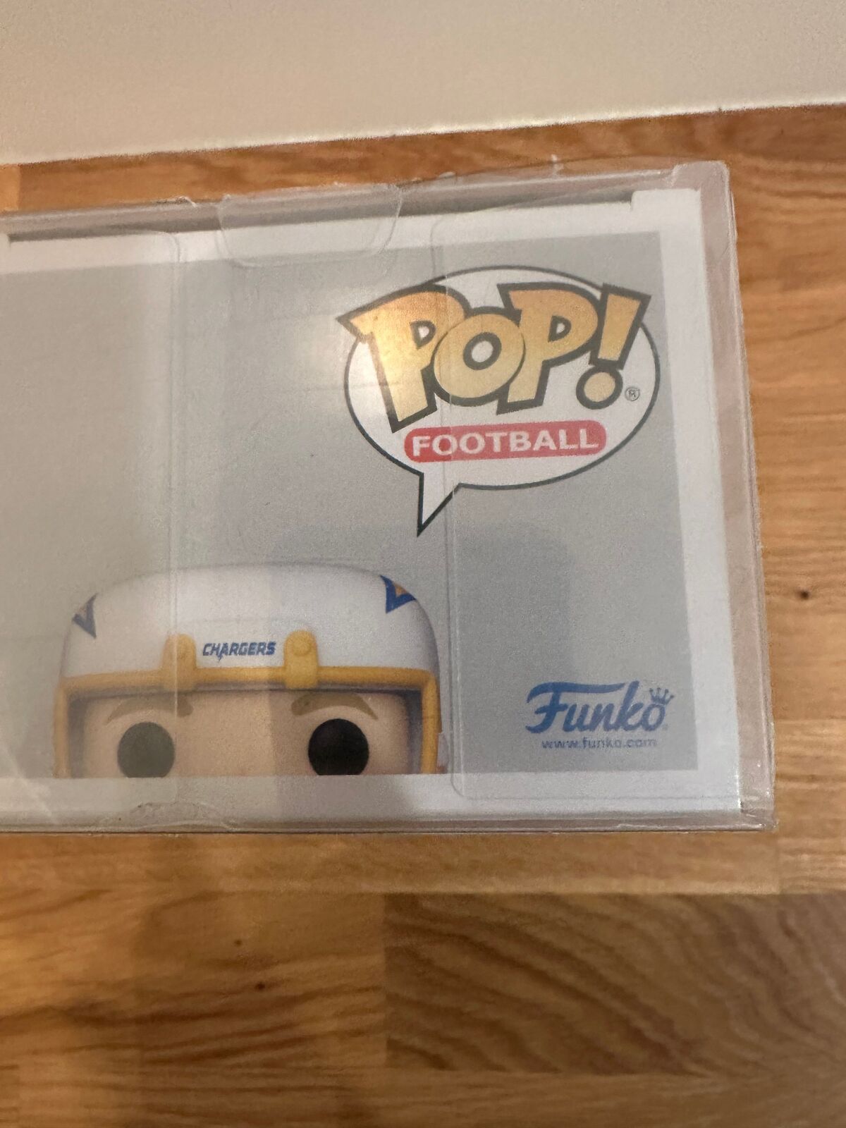 Justin Herbert Funko Pop! Football #162 – Los Angeles Chargers – In Protector