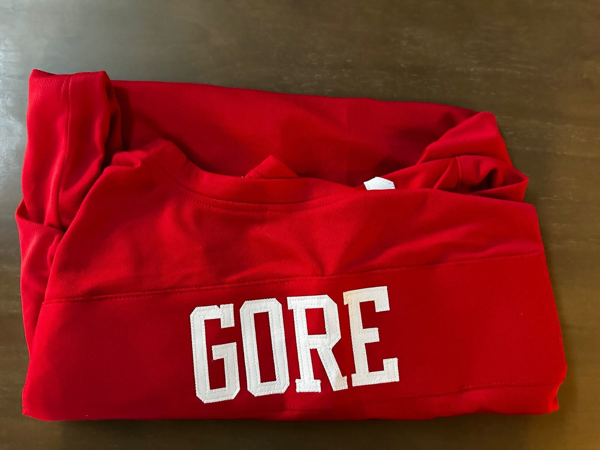 Frank Gore Signed 49ers Custom Jersey — Beckett Witness Certified