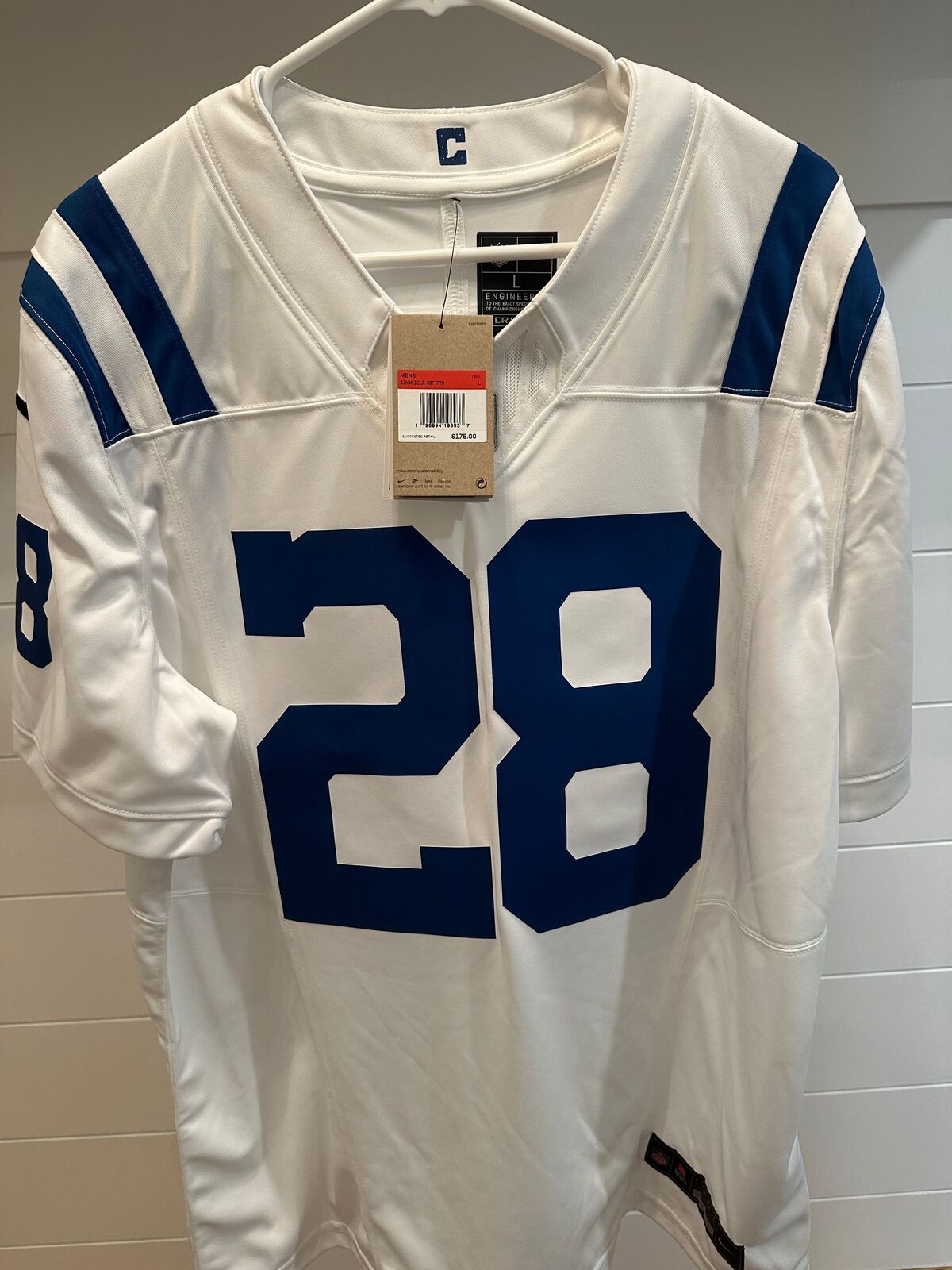 Jonathan Taylor Signed Indianapolis Colts Nike Limited Jersey Fanatics Authentic