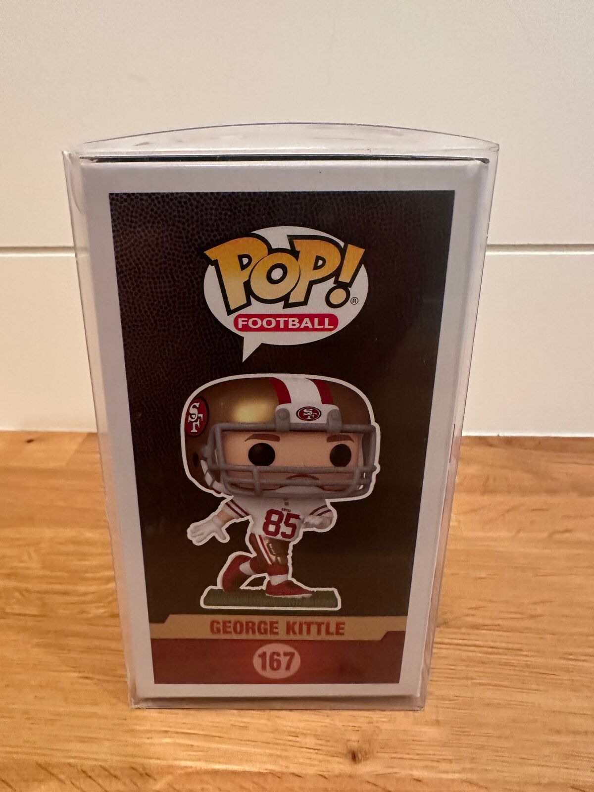 George Kittle Funko Pop! Football #167 – San Francisco 49ers – w/ Protector