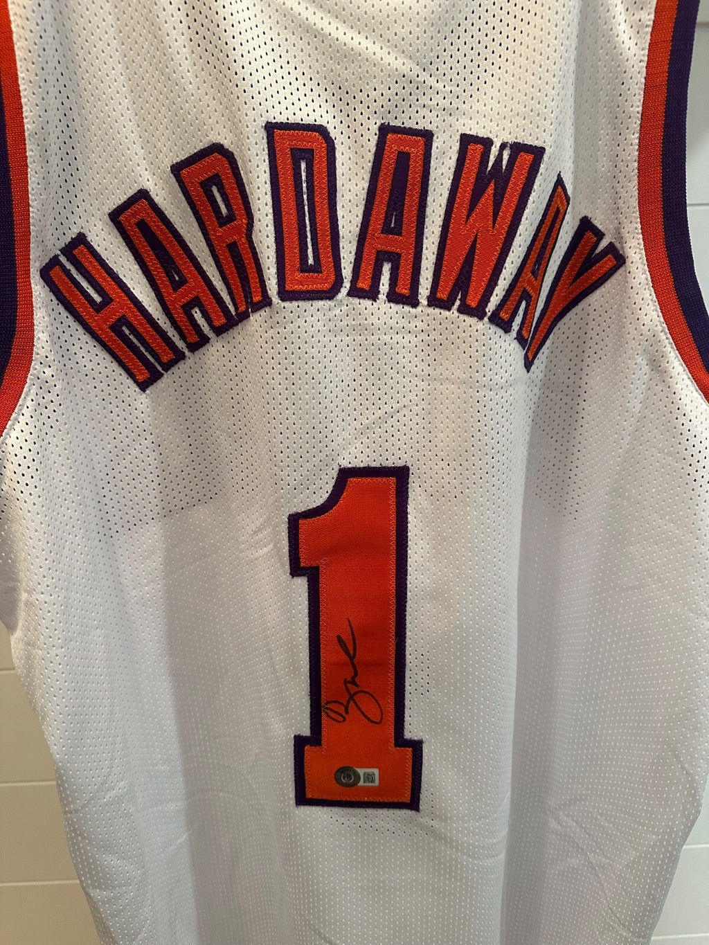 Penny Hardaway Signed Phoenix Suns Jersey – Beckett Witnessed