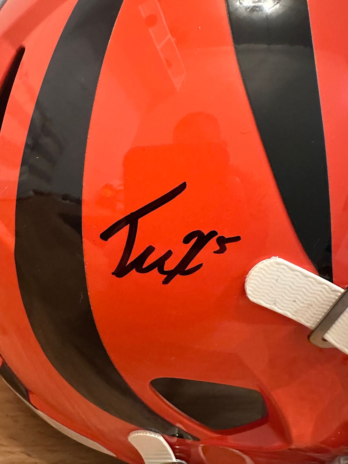 Tee Higgins Signed Cincinnati Bengals Full-Size Riddell Speed Helmet – Beckett