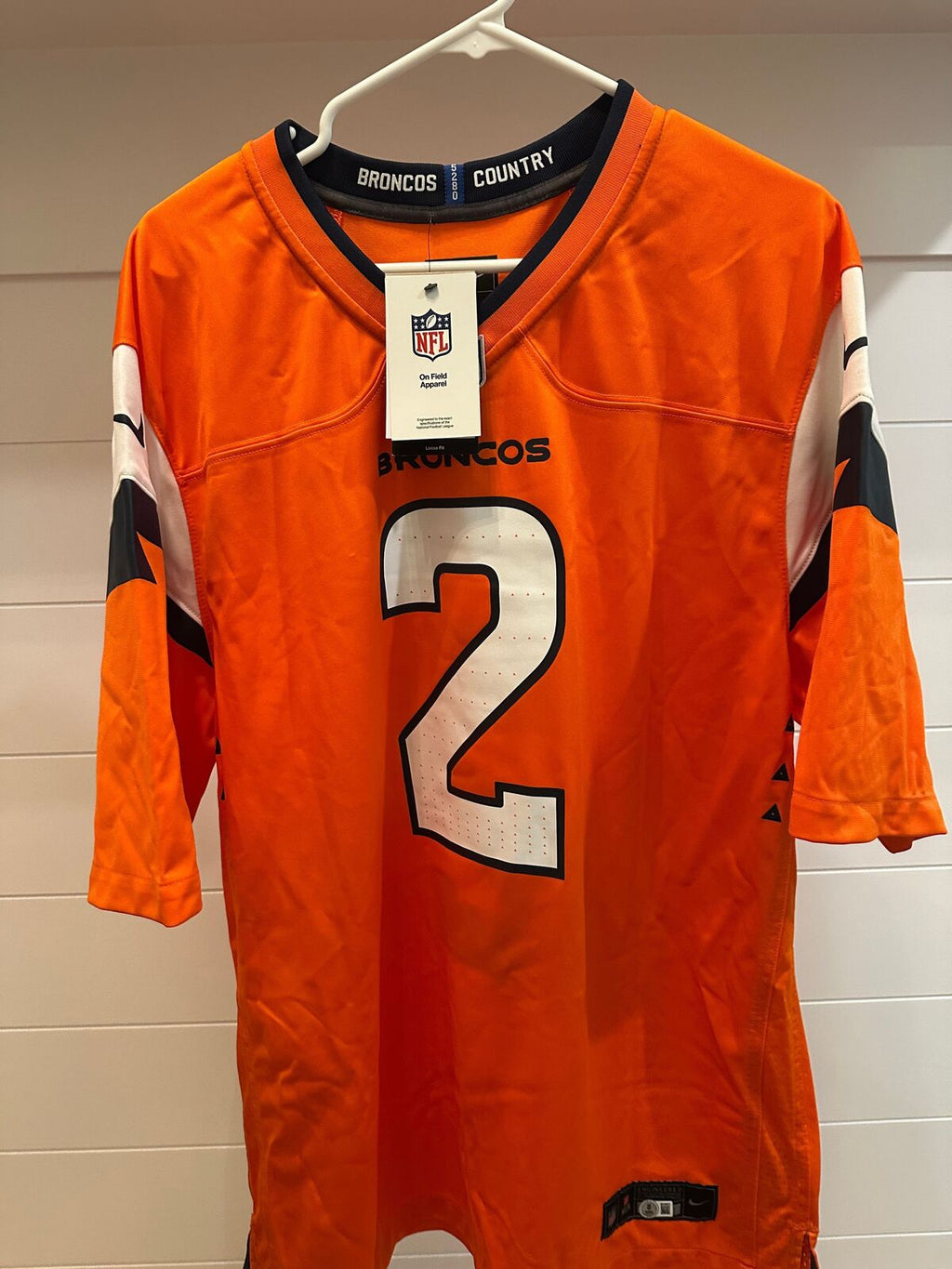 Patrick Surtain II Signed Denver Broncos Nike #2 Jersey – Beckett Witnessed – XL